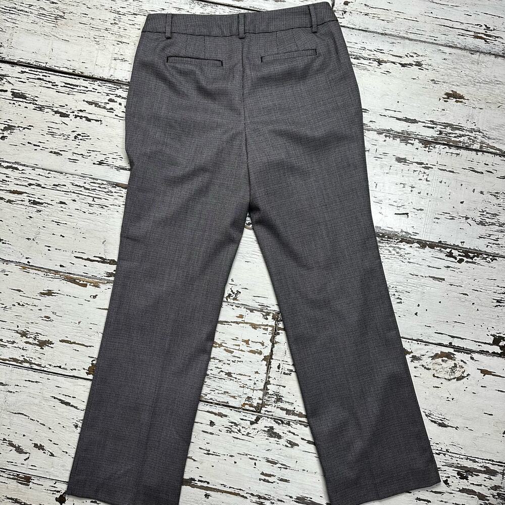 Talbots Newport Pants Classic Houndstooth Print Wool Blend Size 6P 6 Petite - Picture 4 of 12